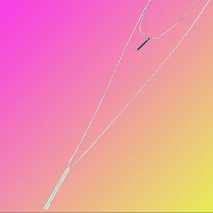 Layered one piece necklace in gold - brand Express